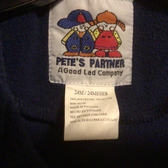 Pete’s Partner Double Breasted Pea Coat Size 24Months - Picture 3 of 3